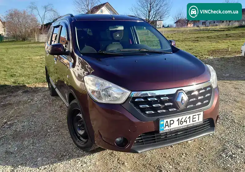 Renault Lodgy 2017, фото з оголошення 1 з 21, VIN VF1JSRDL457594918