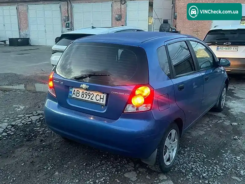 Chevrolet Aveo 2007, фото з оголошення, VIN Y6DSF48YE7B752503