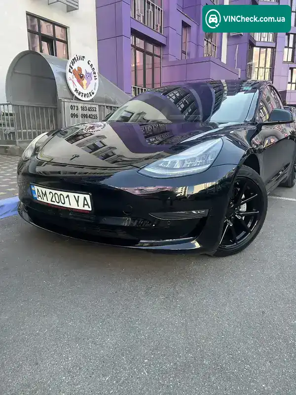 Tesla Model 3 2019, фото з оголошення 1 з 10, VIN 5YJ3E1EC0LF601308