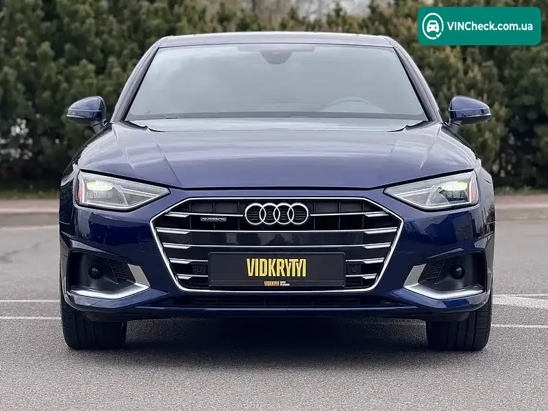 Audi A4 2020, фото з оголошення 2 з 15, VIN WAUABAF47MN002221