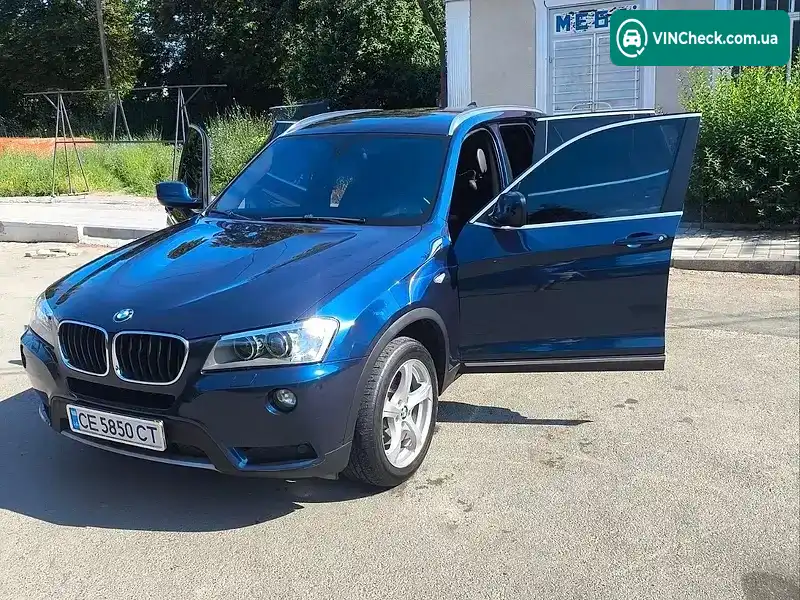 BMW X3 2011, фото з оголошення 2 з 20, VIN WBAWY31000L539622