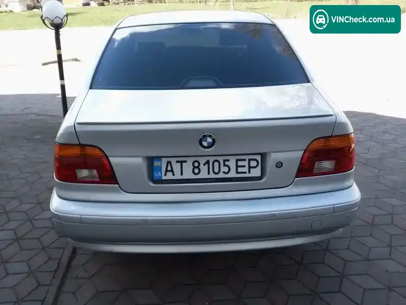BMW 5 Series 2001, фото з оголошення 1 з 17, VIN WBADT51060CE72738