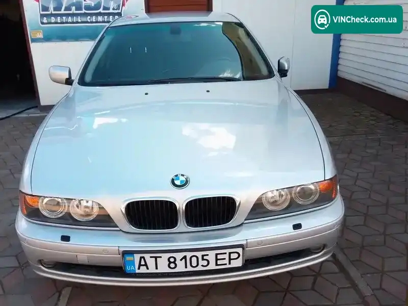 BMW 5 Series 2001, фото з оголошення 2 з 17, VIN WBADT51060CE72738