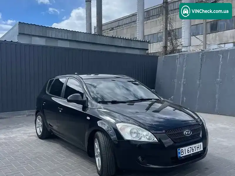 Kia Ceed 2007, фото з оголошення 2 з 11, VIN Y6LFF24327L000381