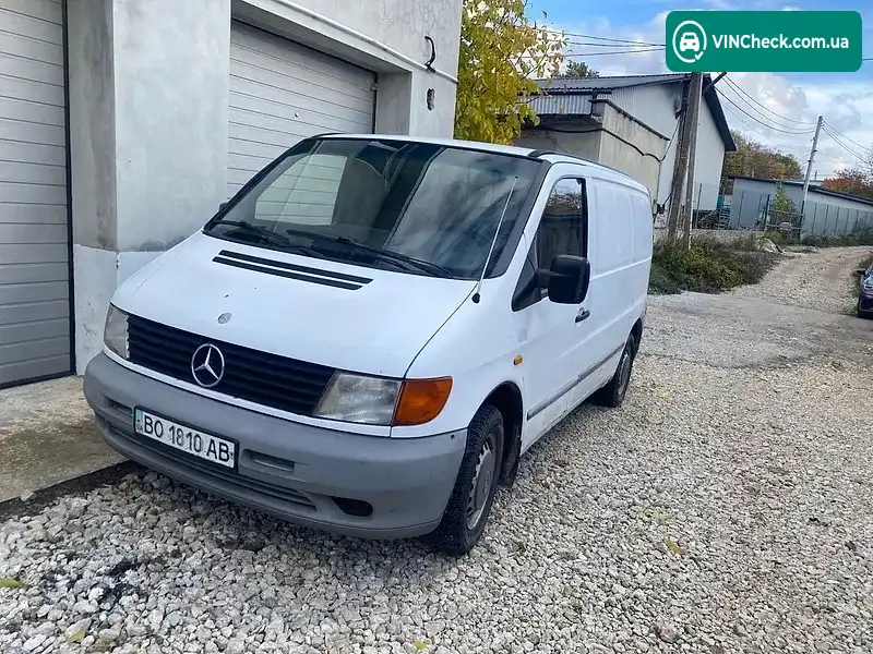 Mercedes-Benz Vito 2000, фото з оголошення 1 з 12, VIN VSA63809413248242