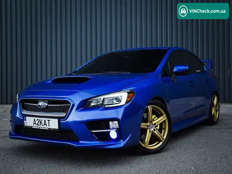 Subaru WRX 2016, фото з оголошення 1 з 21, VIN JF1VA1L69H9830319