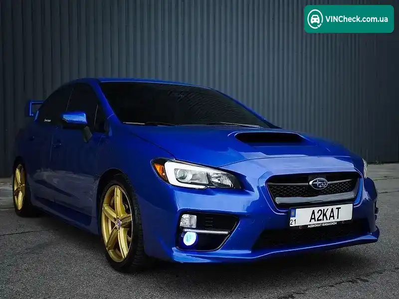 Subaru WRX 2016, фото з оголошення 2 з 21, VIN JF1VA1L69H9830319