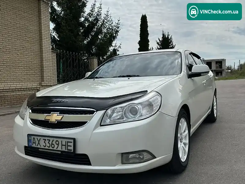 Chevrolet Epica 2010, фото з оголошення 1 з 18, VIN KL1LF69KEBB007648
