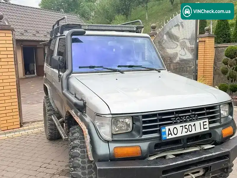 Toyota Land Cruiser 1993, фото з оголошення 2 з 12, VIN JT1LJ0000P0004799