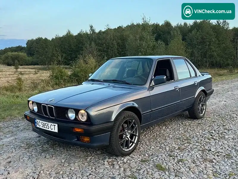 BMW 3 Series 1987, фото з оголошення 1 з 6, VIN WBAAE110801980014
