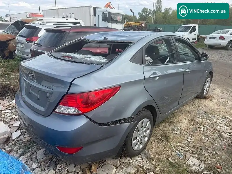 Hyundai Accent 2018, фото з оголошення 2 з 7, VIN KMHCT41BAJU400296