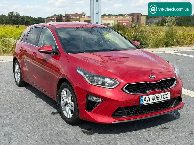 Kia Ceed 2019, фото з оголошення 1 з 20, VIN U5YH2516BKL058727