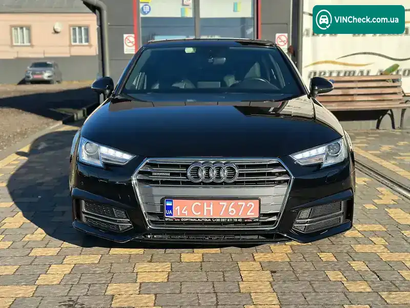 Audi A4 2018, фото з оголошення 1 з 20, VIN WAUDNAF49JA126630