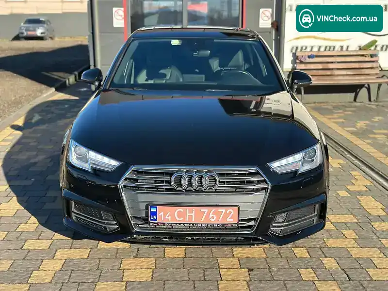 Audi A4 2018, фото з оголошення 2 з 20, VIN WAUDNAF49JA126630