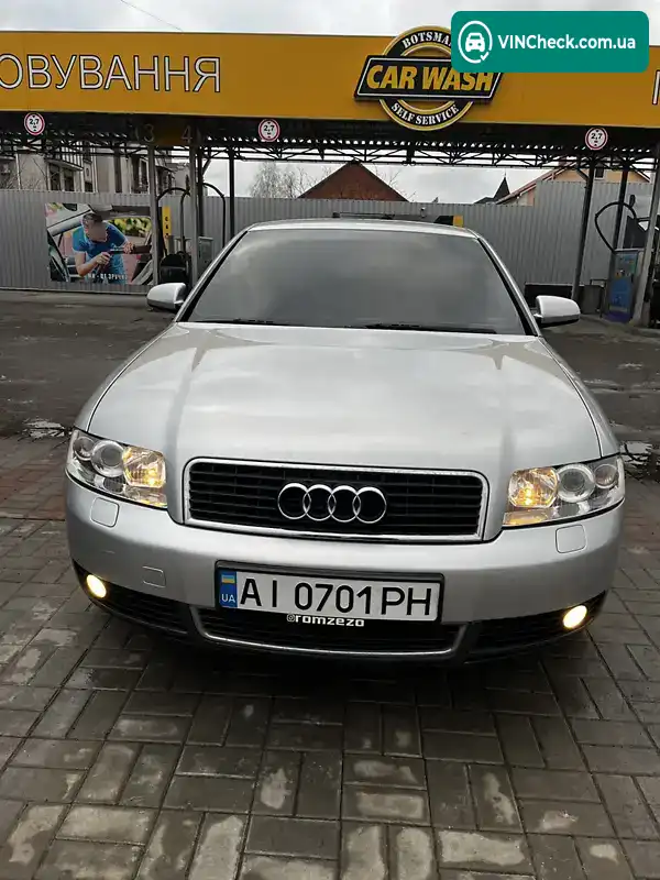 Audi A4 2001, фото з оголошення 2 з 20, VIN WAUZZZ8E02A091878