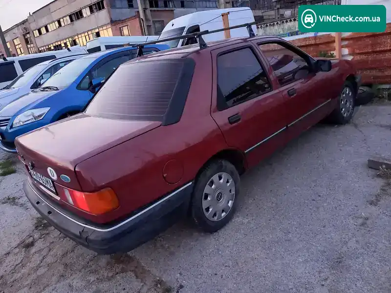 Ford Sierra 1987, фото з оголошення 1 з 6, VIN WF0FXXGBBFHD04436
