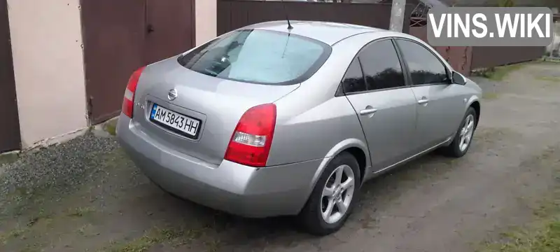 Nissan Primera 2006, фото з оголошення 1 з 10, VIN SJNBBAP12U2302452