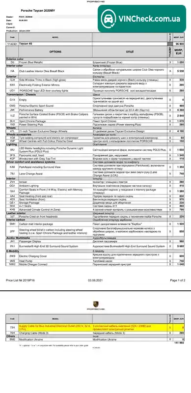Porsche Taycan 2020, фото з оголошення 2 з 21, VIN WP0ZZZY1ZLSA36073