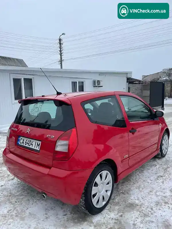 Citroen C2 2007, фото з оголошення 2 з 17, VIN VF7JMKFVC97507623