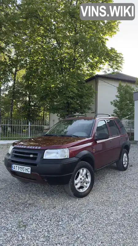 Land Rover Freelander 2001, фото з оголошення 2 з 21, VIN SALLNABE71A326966