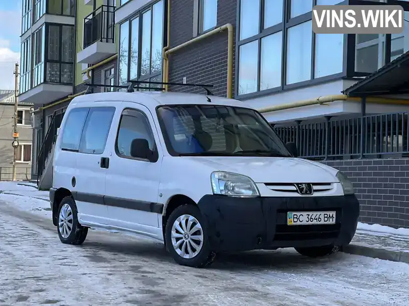 Peugeot Partner 2005, фото з оголошення 1 з 10, VIN VF3GBKFWB96139654