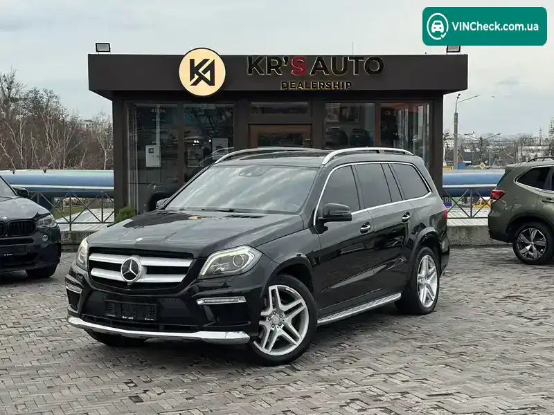 Mercedes-Benz GL-Class 2013, фото з оголошення 1 з 21, VIN WDC1668731A295315