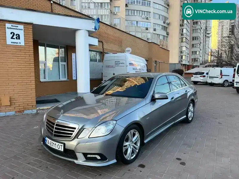 Mercedes-Benz E-Class 2011, фото з оголошення 1 з 21, VIN WDD2120031A217487