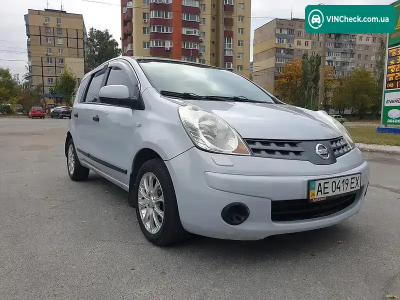 Nissan Note 2008, фото з оголошення 2 з 15, VIN SJNFCAE11U1297856