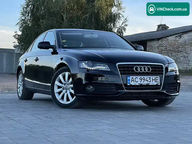 Audi A4 2010, фото з оголошення 1 з 20, VIN WAUZZZ8K8AN063873