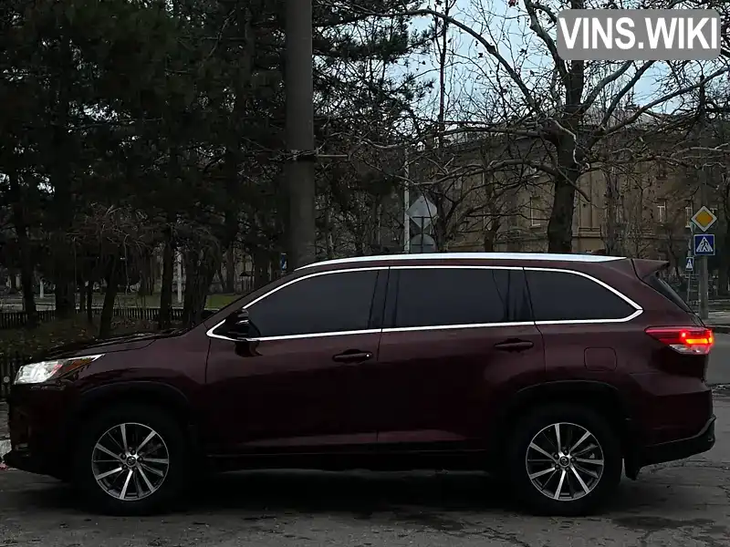 Toyota Highlander 2017, фото з оголошення 2 з 21, VIN 5TDJZRFH3HS410019