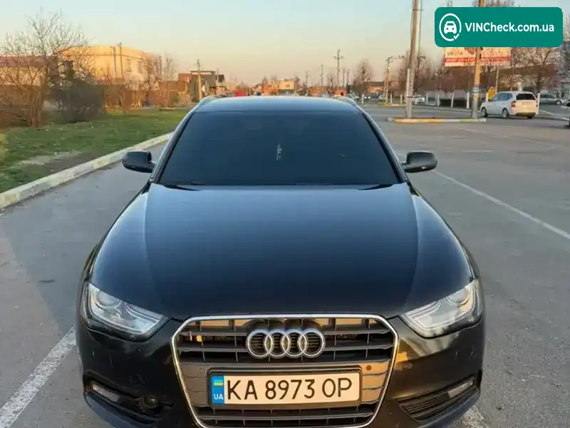 Audi A4 2014, фото з оголошення 1 з 10, VIN WAUZZZ8K8FA083023