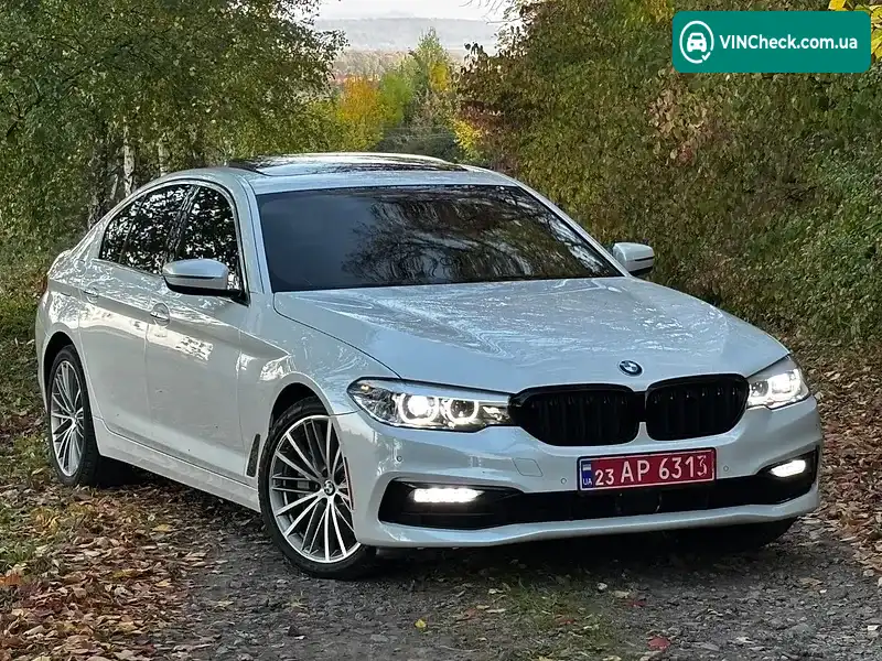 BMW 5 Series 2017, фото з оголошення 1 з 20, VIN WBAJA7C56JWA73289