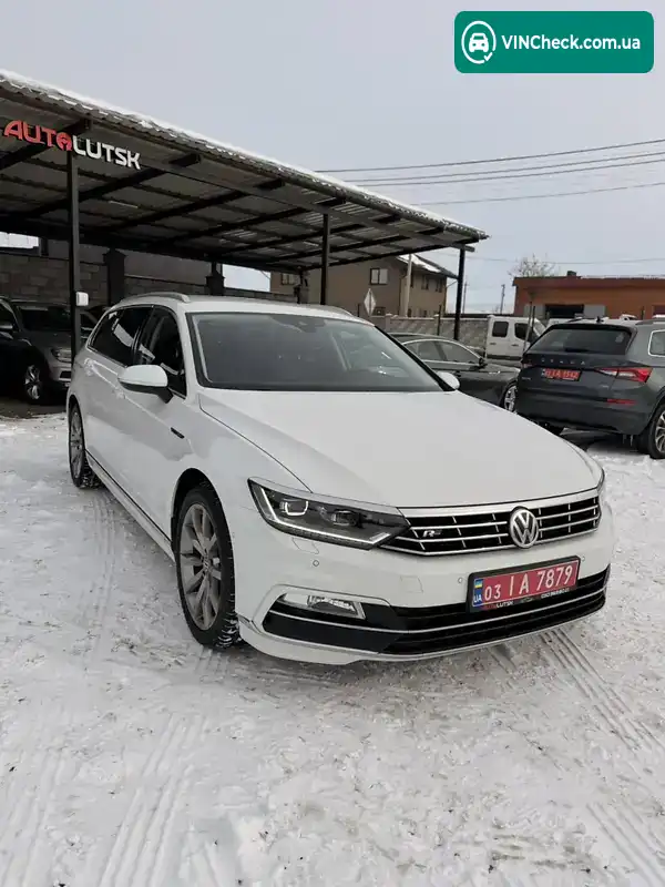 Volkswagen Passat 2018, фото з оголошення 2 з 20, VIN WVWZZZ3CZJE134907