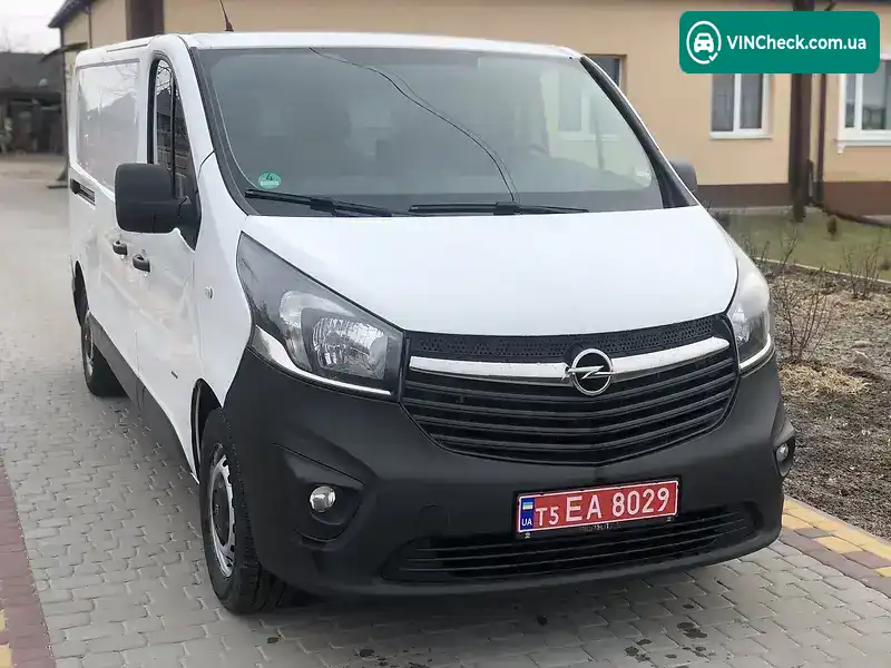 Opel Vivaro 2016, фото з оголошення 1 з 20, VIN W0L3F7018GV628920