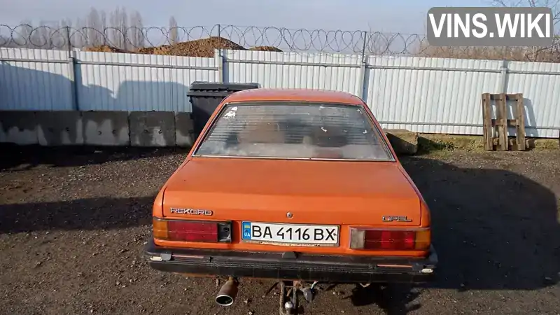 Opel Rekord 1982, фото з оголошення 1 з 4, VIN W0L000017C1180836