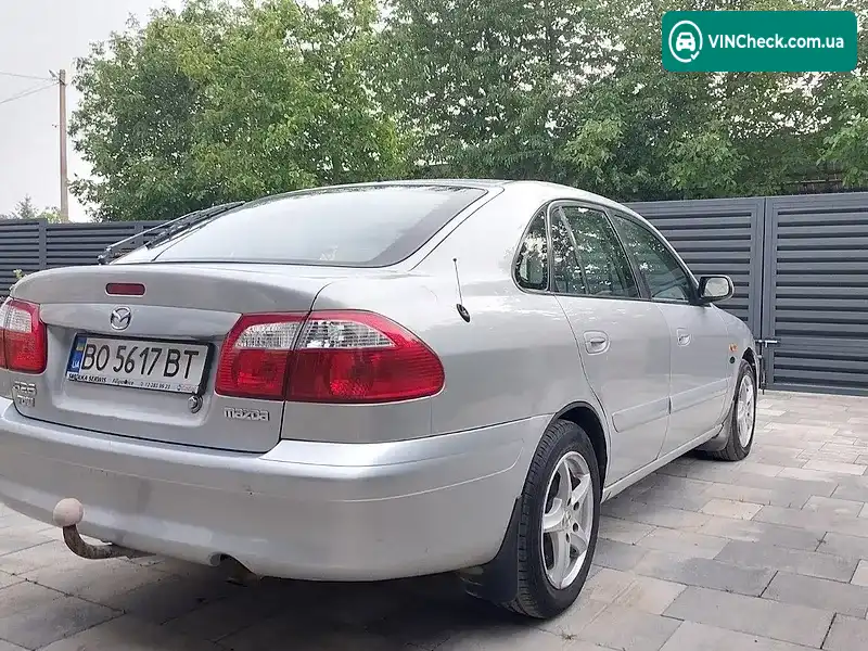 Mazda 626 2001, фото з оголошення 2 з 20, VIN JMZGF14R201465543
