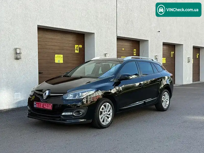 Renault Megane 2016, фото з оголошення 1 з 20, VIN VF1KZ890H54912476