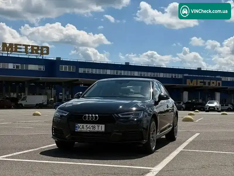 Audi A4 2018, фото з оголошення 2 з 20, VIN WAUZZZF4XJA142117