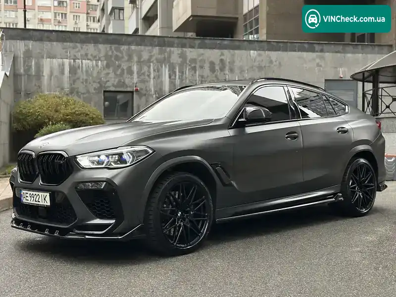 BMW X6 M 2021, фото з оголошення 2 з 21, VIN WBSCY010509G11380