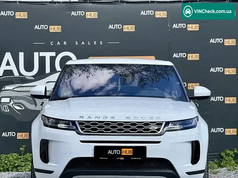 Land Rover Range Rover Evoque 2020, фото з оголошення 2 з 20, VIN SALZP2FX2LH080483