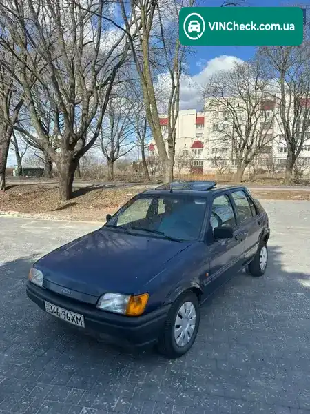 Ford Fiesta 1989, фото з оголошення 1 з 9, VIN VS6AXXWPFAKP90438