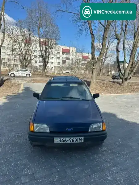 Ford Fiesta 1989, фото з оголошення 2 з 9, VIN VS6AXXWPFAKP90438