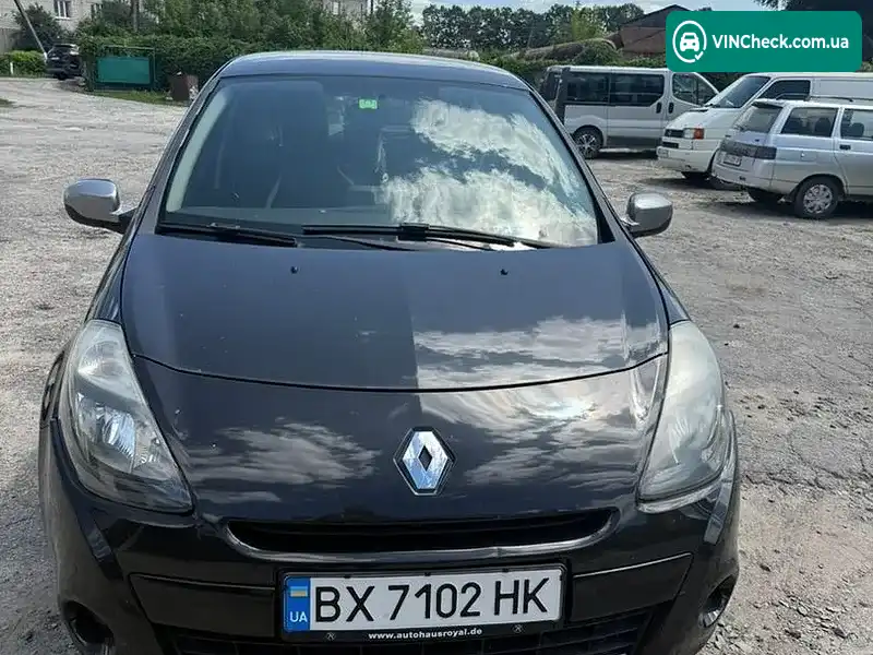 Renault Clio 2012, фото з оголошення 1 з 10, VIN VF1BRC40H46230919