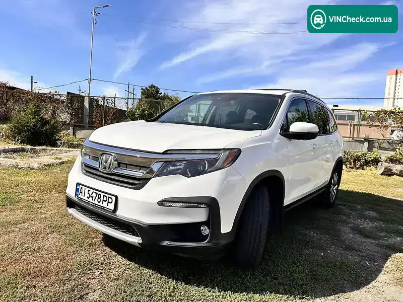 Honda Pilot 2019, фото з оголошення 1 з 19, VIN 5FNYF6H55LB039130