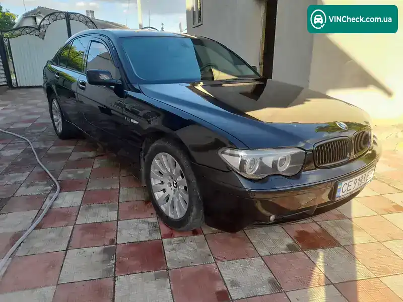 BMW 7 Series 2004, фото з оголошення 1 з 17, VIN WBAGL410X0DL96231