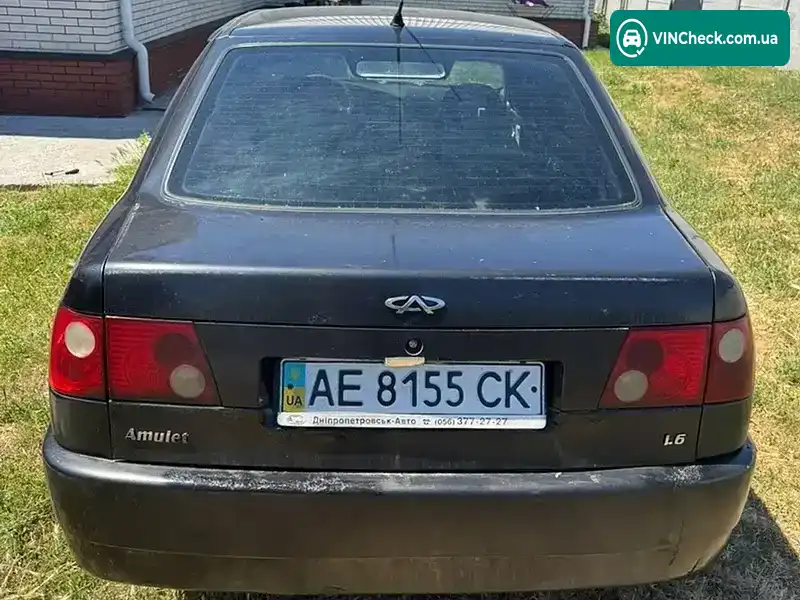 Chery Amulet 2008, фото з оголошення 2 з 9, VIN Y6DDA11A98D158858