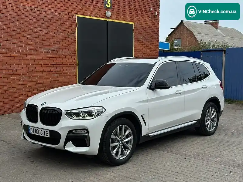 BMW X3 2018, фото з оголошення 2 з 20, VIN 5UXTR7C59KLE88239