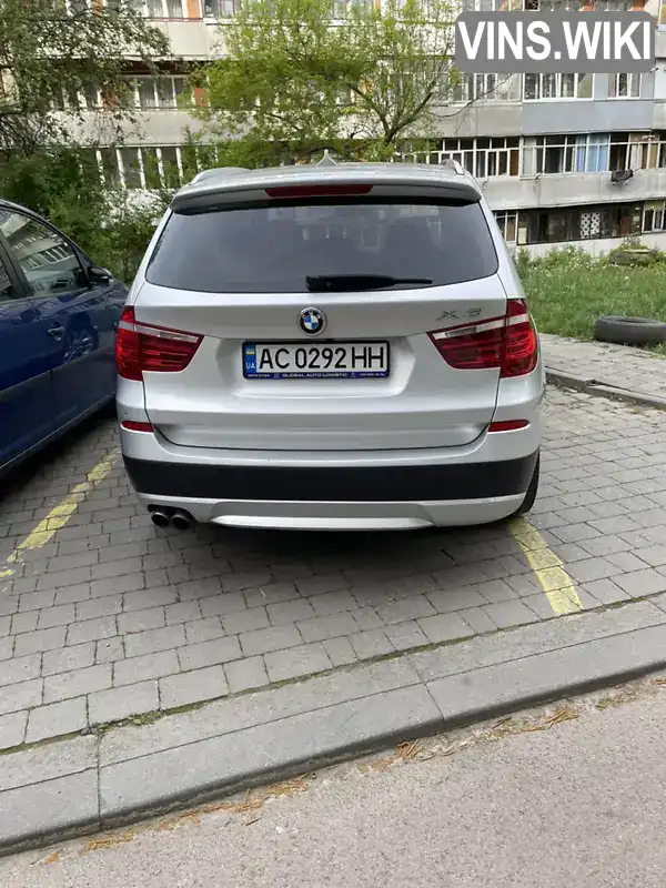 BMW X3 2013, фото з оголошення 1 з 10, VIN 5UXWX9C5XE0D13714