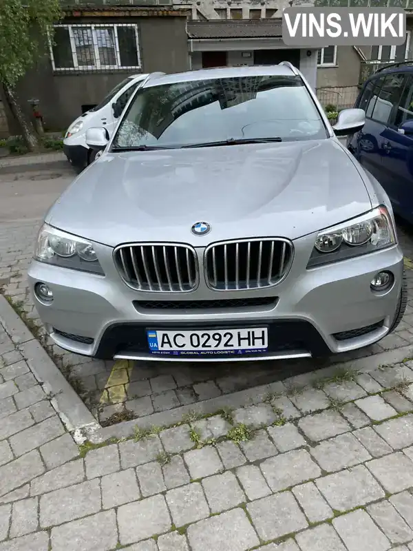 BMW X3 2013, фото з оголошення 2 з 10, VIN 5UXWX9C5XE0D13714