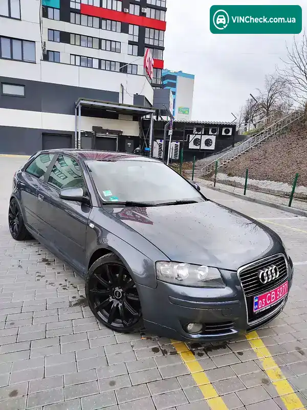 Audi A3 2006, фото з оголошення 2 з 20, VIN WAUZZZ8P47A051909